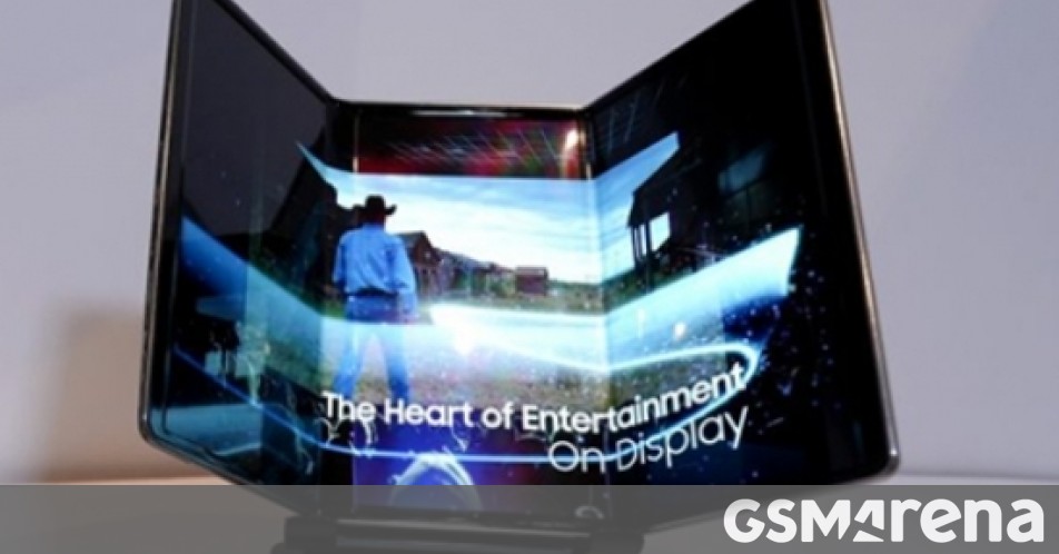 Samsung tri-fold could be called Galaxy G Fold