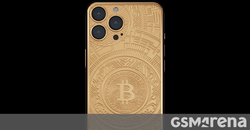 Caviar announces Bitcoin-inspired iPhone 16 Pro series covered with 24k gold