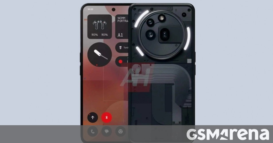 Nothing Phone (3a) and Phone (3a) Pro’s official renders surface