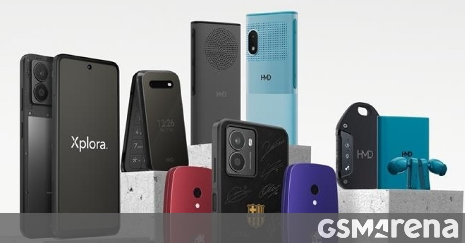 HMD 2660 Flip, 150 Music, 130 Music and Barca 3210 unveiled at MWC