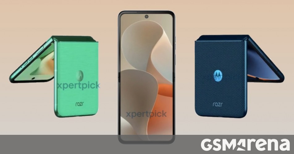 Renders and specs for Motorola Razr 60 point to smaller inner display, higher IP rating